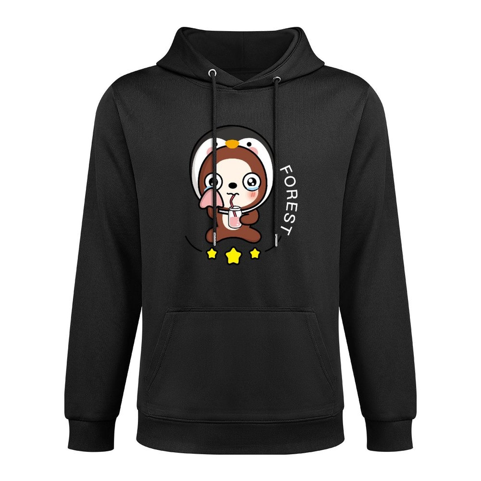 TrueFit Classic Fit Front Graphic Hoodies